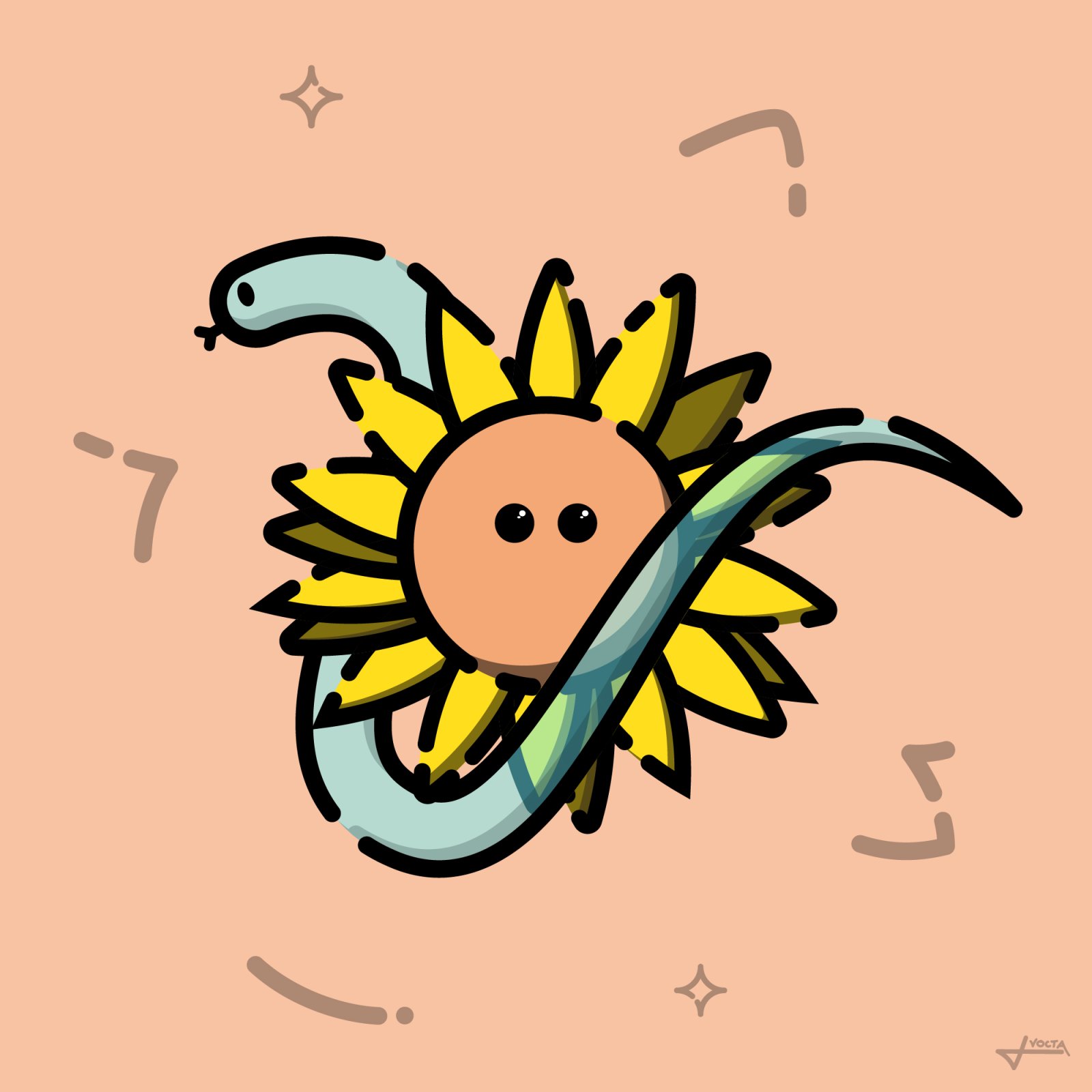 Tournepent 🌻🐍 — VOCTA